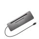 8. i-tec Metal C31FLATDOCKPDPRO stacja dokująca Przewodowa USB 3.2 Gen 1 (3.1 Gen 1) Type-C Szary