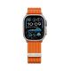 3. Pasek Tech-Protect Nylon Sport na Apple Watch 44 / 45 / 46 / 49 mm - pomarańczowy