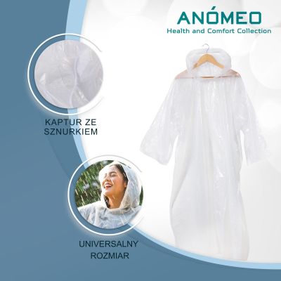 3. PONCHO PRZECIWDESZCZOWE MOCNE ANOMEO