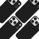 19. Etui 3mk Matt Case Pro na Apple iPhone 17 Pro - czarne matowe