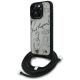 Etui Karl Lagerfeld Crossbody Grained Pattern & Logo do iPhone 16 Pro - szare