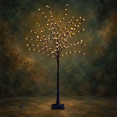 7. DRZEWKO DEKORACYJNE 144LED 150CM BROWN