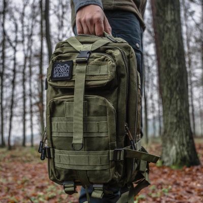 30. Plecak turystyczny Offlander Survival 25L OFF_CACC_32GN