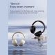 8. Słuchawki bezprzewodowe Dudao X22 Max nauszne Bluetooth z ANC - beżowe