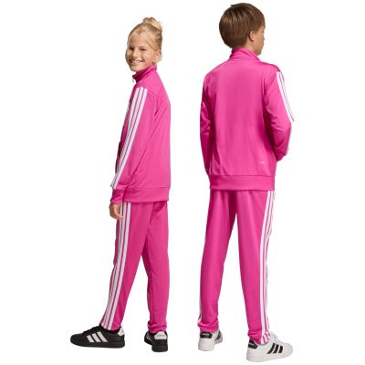 3. Dres dla dzieci adidas Seasonal Essentials Tiberio 3-Stripes Tricot różowy KS5519