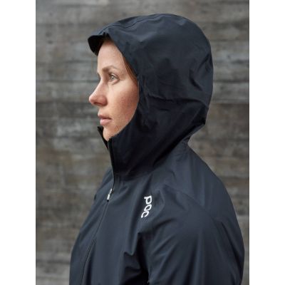 6. Kurtka rowerowa damska POC Signal All-weather jacket - uranium black