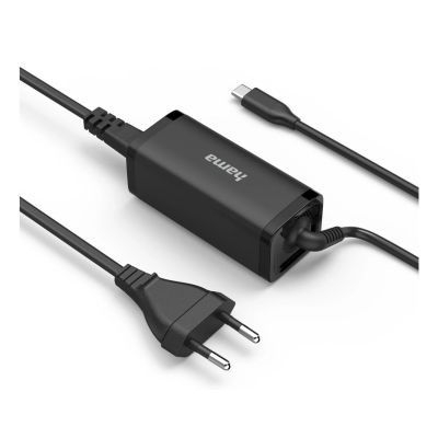 2. Hama 00200023 adapter zasilający/ inwentor Wewnętrzna 65 W Czarny