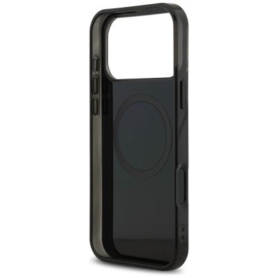 7. Etui AMG Double Layer Transparent Graphics MagSafe do iPhone 17 Pro Max - czarne
