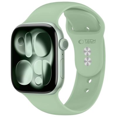 Pasek Tech-Protect Silicone na Apple Watch 40 / 41 / 42 mm - jasnozielony