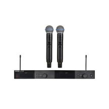 Shure SLXD24DE/B58-G59 - Podwójny cyfrowy system bezprzewodowy z dwoma nadajnikiami/mikrofonami "do ręki"