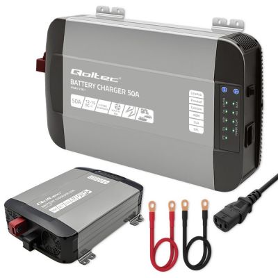 10. Inteligentna profesjonalna ładowarka Monolith do akumulatorów LiFePO4 AGM GEL SLA 50A 12V