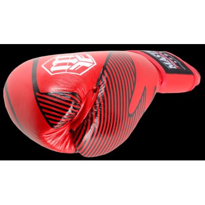 3. Rękawice bokserskie skórzane MASTERS RBT-RED 12 oz