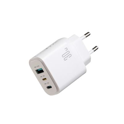Ładowarka sieciowa Joyroom JR-TG6 GaN 30W - biała