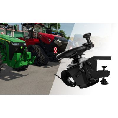 7. Thrustmaster T128 SimTask Farming Pack Czarny Kierownica + pedały + dźwignia zmiany biegów PC, PlayStation 4, PlayStation 5