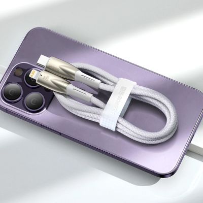 18. Kabel Baseus CADH000101 Lightning - USB-C PD 20W 480Mb/s 2m - czarny