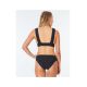 13. Biustonosz kąpielowy RIP CURL Premium Surf Deep V czarny