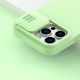 9. Nillkin CamShield Silky Silicone Case etui iPhone 14 Pro Max silikonowy pokrowiec z osłoną na aparat niebieskie