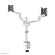 19. Neomounts DS60-425WH2 uchwyt / stojak do monitorów 68,6 cm (27") Biurko Biały