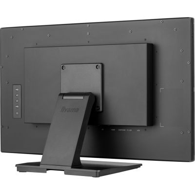8. iiyama ProLite T2438MSC-B2 monitor komputerowy 60,5 cm (23.8") 1920 x 1080 px Full HD LED Ekran dotykowy Czarny