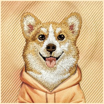 6. Etui Nimmy Gentle Pets Series Dog MagSafe na iPhone 17 Pro - pomarańczowe