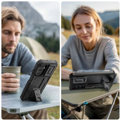 3. Etui Tech-Protect Kevlar Cam+ na Samsung Galaxy A17 4G / 5G - czarne