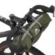 3. MSR Hubba Hubba Bikepack 1 os. Zielony, Czerwony, Biały Namiot trójkątny