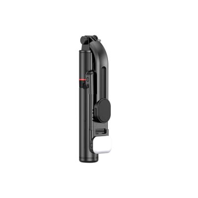5. Selfie stick Tech-Protect L05S Bluetooth z tripodem do 105cm z lampą LED - czarny