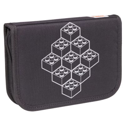LEGO Bricks Pencil Case With Content 20085-2511 Czarne One size