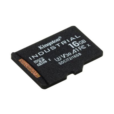 4. KINGSTON microSDHC 16GB Industrial C10 A1 pSLC Card