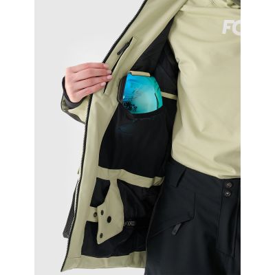 9. Kurtka snowboardowa membrana 10000 damska 4F 4FWAW24TTJAF587-44S