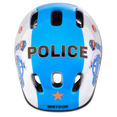 10. Kask rowerowy Meteor KS06 S 17443 48-52 cm Police
