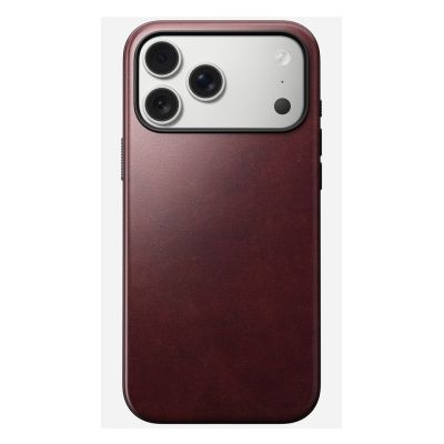 7. Nomad Modern Leather Case pokrowiec na telefon komórkowy 17,5 cm (6.9") Bordowy