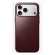 7. Nomad Modern Leather Case pokrowiec na telefon komórkowy 17,5 cm (6.9") Bordowy