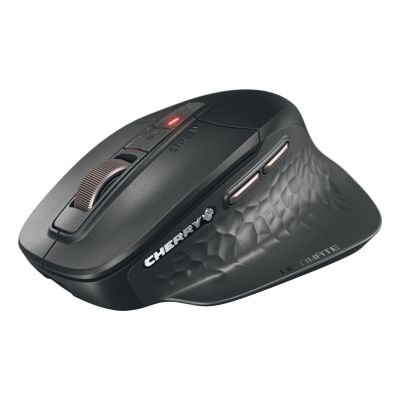 21. CHERRY Stream desktop ultimate klawiatura Dołączona myszka Dom/Biuro USB + RF Wireless + Bluetooth QWERTZ Niemiecki Czarny