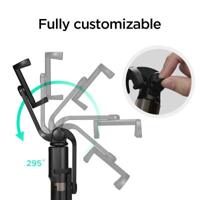 21. Selfie stick Spigen S540W Bluetooth z tripodem - czarny