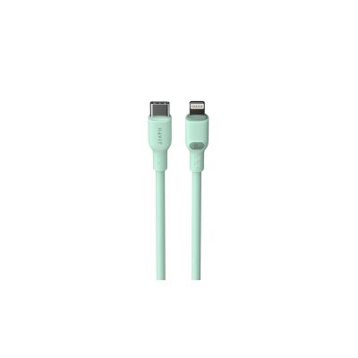 3. Kabel Havit Typ C-Lightning CB6281 1.0m (zielony)