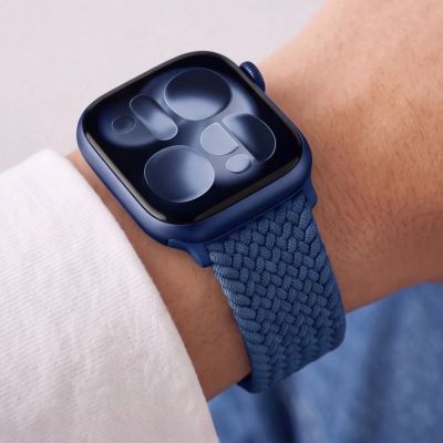 14. Pasek Tech-Protect Nylonmag do Apple Watch 4 / 5 / 6 / 7 / 8 / 9 / SE / Ultra 1 / 2 (42 / 44 / 45 / 49 mm) - niebieski