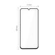 2. Szkło hartowane Tech-Protect Glass Fit+ 2-pack na Samsung Galaxy A16 4G / 5G / A26 5G / A17 4G / 5G - czarne
