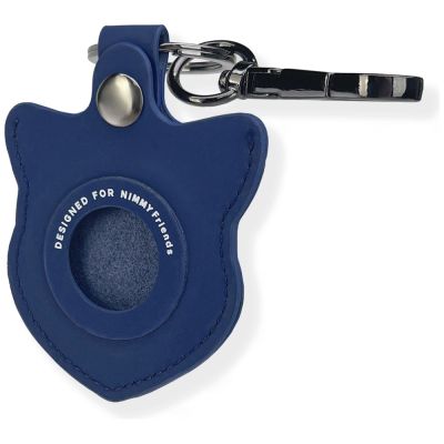 4. Etui Nimmy Glasses Cool Cat na lokalizator - niebieskie