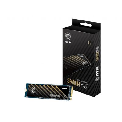 5. Dysk SSD MSI SPATIUM M450 PCIe 4.0 NVMe M.2 1TB V1