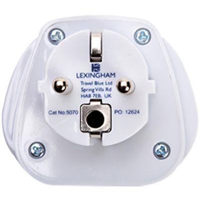2. LEXINGHAM PRZEJŚCIÓWKA ADAPTER UNIWERSALNA ŚWIAT-> EU SHUCKO