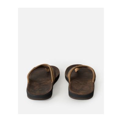 2. Japonki plażowe RIP CURL Bell.S Leather Open Toe brązowe