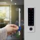 7. QOLTEC ZAMEK SZYFROWY DOTYKOWY TITAN Z CZYTNIKIEM LINII PAPILARNYCH | RFID | BT 4.0 | KOD | KARTA | BRELOK | DZWANEK | IP68