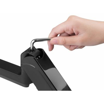 3. Equip 650132 uchwyt / stojak do monitorów 81,3 cm (32") Biurko Czarny