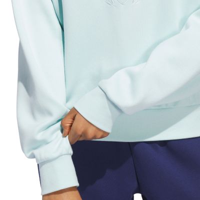 5. Bluza damska adidas Cozy Sweatshirt miętowa JM1792