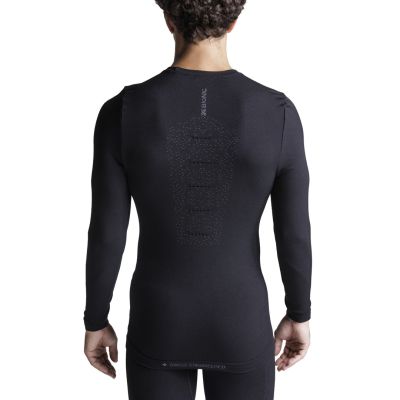 9. Koszulka mightywool ls-x black-m X-BIONIC