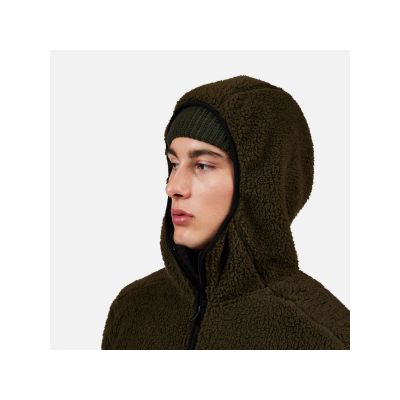 4. Bluza męska ROSSIGNOL ALLTRACK ANORAK FLEECE zielona