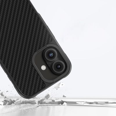 9. Etui pancerne AMAZINGTHING Titan Max Case z włóknami aramidowymi 1500D do iPhone 16 - czarne