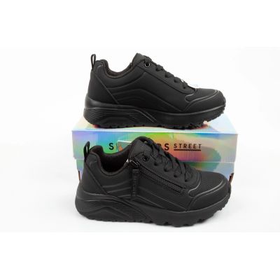 9. Skechers buty sportowe dziecięce Uno Lite czarne modne młodzieżowe