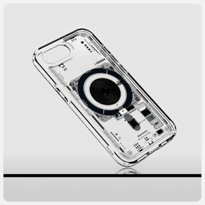 10. Etui Spigen Ultra Hybrid MagSafe na iPhone 16e / 17e Neo One - przezroczyste